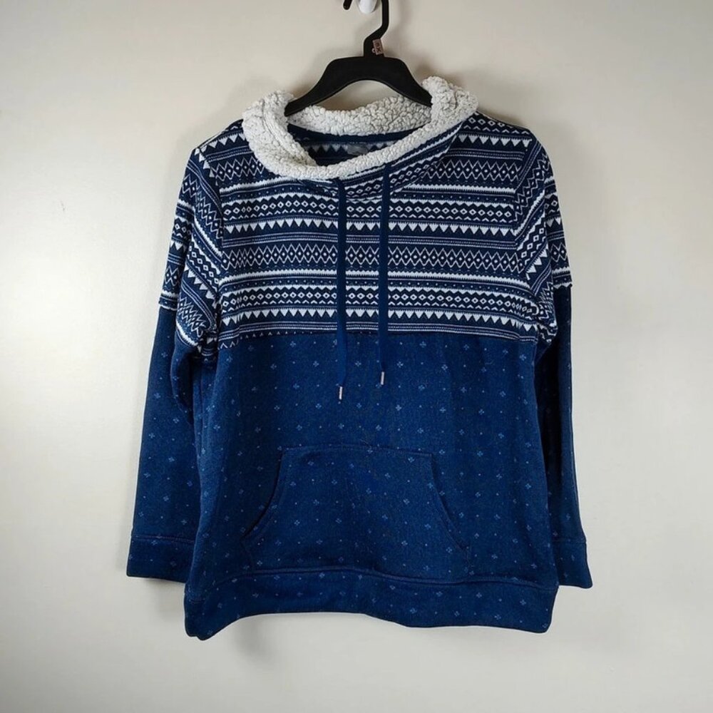 St. Johns Bay casual aztec winter sweater womens size XL